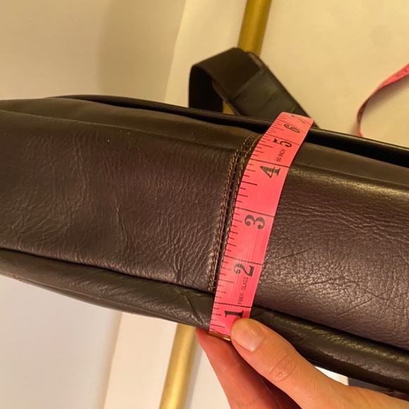 Samsonite Brown Soft Leather Briefcase - Picture 13 of 13